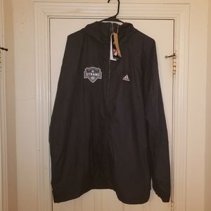 MLS Adidas Houston Dynamo Windbreaker Jacket